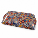 Metalen dienblad – Oosters mozaïek blauw & oranje