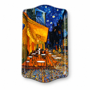 Metalen dienblad – Van Gogh Caféterras bij nacht - 16 x 25 cm