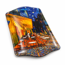 Metalen dienblad – Van Gogh Caféterras bij nacht - 16 x 25 cm