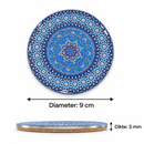 Onderzetter - Sapphire Mandala
