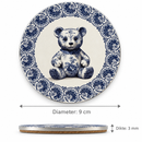 Onderzetter – Delfts blauwe teddybeer