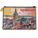 Nijmegen tasje met rits – Stadsgezicht – Sint Stevenskerk - 16 × 10 cm