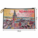 Nijmegen tasje met rits – Stadsgezicht – Sint Stevenskerk - 16 × 10 cm