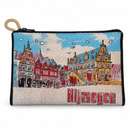 Nijmegen tasje met rits – Grote Markt & De Waag - 16 × 10 cm