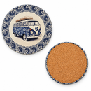 Onderzetter – Delftsblauwe Camperbus