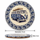 Onderzetter – Delftsblauwe Camperbus