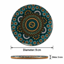 Onderzetterset Didim - Mandala - 6 stuks
