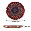 Onderzetter – Scarlet Mandala