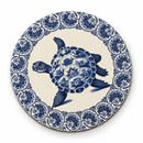 Onderzetter – Delfts blauwe zeeschildpad