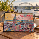 Nijmegen tasje met rits – Stadsgezicht – Sint Stevenskerk - 16 × 10 cm