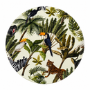 Onderzetter - Jungle – Vogels en bladeren