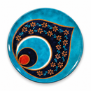 Onderzetter - Turquoise Eye