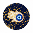 Onderzetter – Hamsa met nazaroog