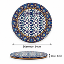 Onderzetter - Royal Blue Floral