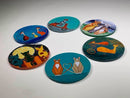 Onderzetter set cats
