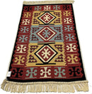 Kelim Vloerkleed Tefenni - Kelim kleed - Kelim tapijt - Oosterse Vloerkleed - 60x90 cm - Loper - Bankkleed