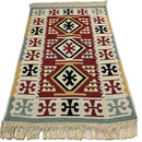 Kelim Vloerkleed Tefenni - Kelim kleed - Kelim tapijt - Oosterse Vloerkleed - 60x90 cm - Loper - Bankkleed