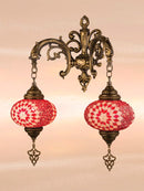 Mozaiek wandlamp A-3252