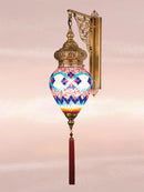 Mozaiek wandlamp A4-847