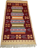 Vloerkleed Kelim - Kelim - Vloerkleed Ibecik - Oosterse Vloerkleed - 80x150 cm - Loper - Bankkleed - Plaid