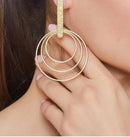 Dames oorbellen - Mooie oorbellen - Dames - Oorbellen - Goudkleurig - Dames oorknoppen - Dames oorringen