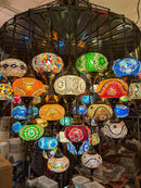 Mozaïek Hanglamp set 57 bollen