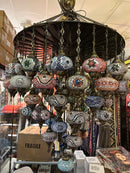 Mozaïek Hanglamp set 57 bollen