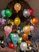 Mozaïek Hanglamp set 25 bollen