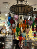 Mozaïek Hanglamp set 25 bollen