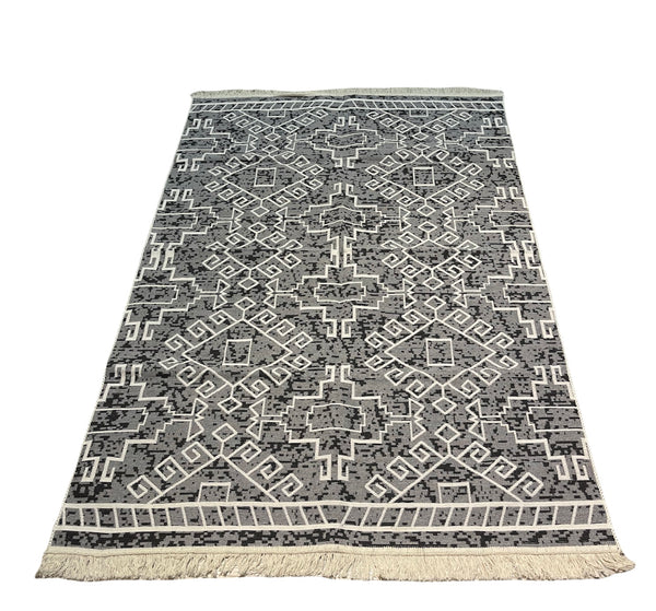 Kelim Vloerkleed Geometri - Kelim kleed - Kelim tapijt - Turkish kilim - Oosterse Vloerkleed - 120x180 cm