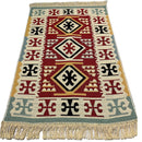 Kelim Vloerkleed Tefenni - Kelim kleed - Kelim tapijt - Oosterse Vloerkleed - 60x90 cm - Loper - Bankkleed