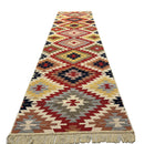 Kelim Vloerkleed Nijmegen - Kelim Kleed - Kelim Tapijt - 80x300 cm - Loper - Turkish Kelim