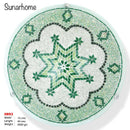 Mozaïek plafonnière groen