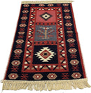 Kelim Vloerkleed Konya - Kelim kleed - Kelim tapijt - Oosterse Vloerkleed - 60x90 cm - Loper - Bankkleed